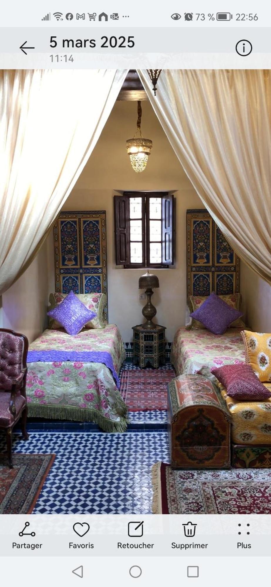 Riad Avec Terrasse Privee Et Piscine Partagee A 300M Fez Exterior foto